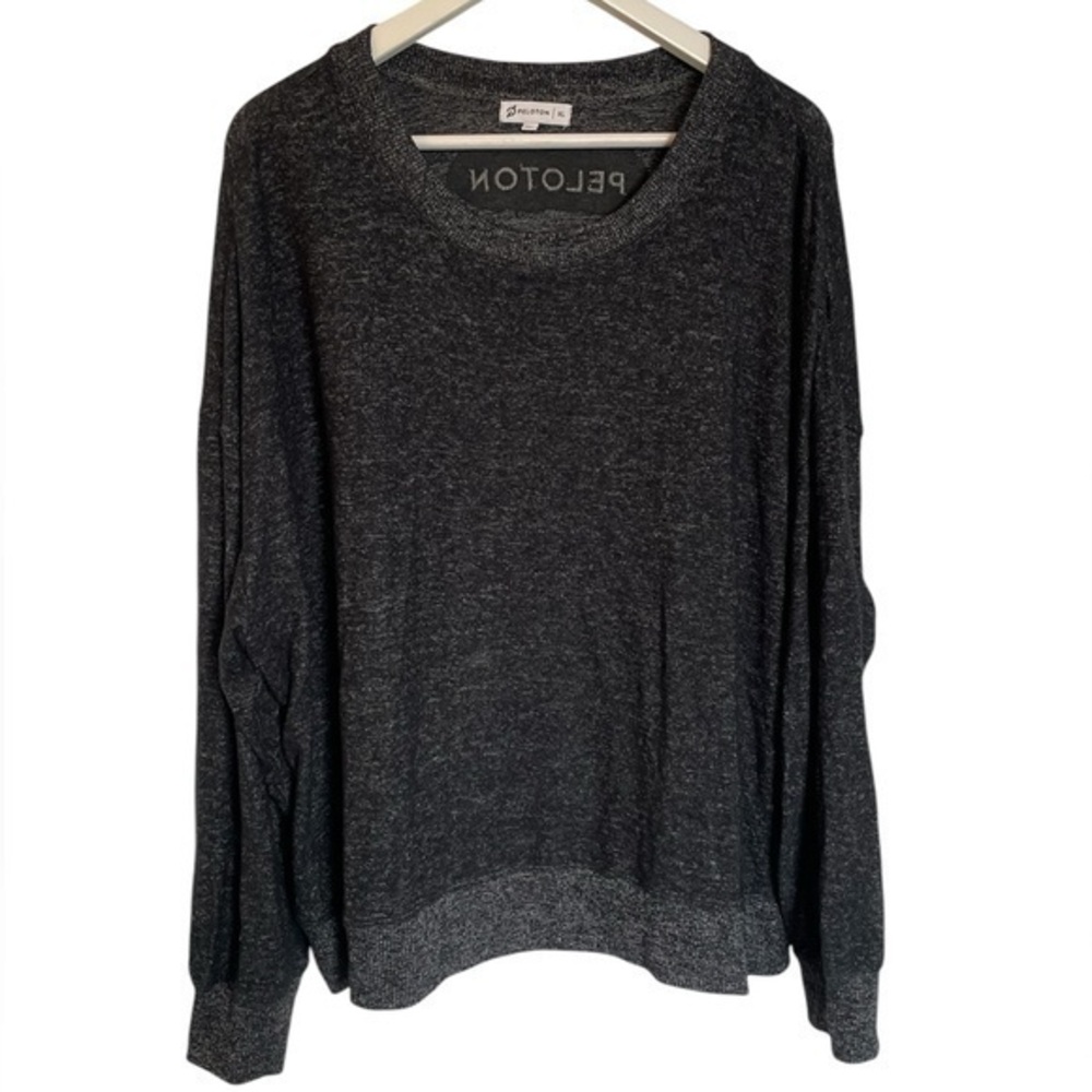 Peloton Gray Soft Sweater